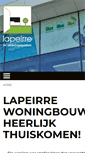 Mobile Screenshot of lapeirre.be